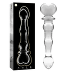 NEBULA SERIES BY IBIZA - MODELL 21 DILDO BOROSILIKATGLAS KLAR 20.5 CM -O- 3.5 CM - Vanelion Paradise
