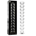 NEBULA SERIES BY IBIZA - MODELL 22 DILDO BOROSILIKATGLAS KLAR 21.5 CM -O- 2.5 CM - Vanelion Paradise