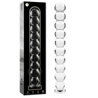 NEBULA SERIES BY IBIZA - MODELL 22 DILDO BOROSILIKATGLAS KLAR 21.5 CM -O- 2.5 CM - Vanelion Paradise