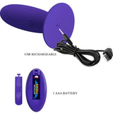 PRETTY LOVE - JUGENDPLUG ANALVIBRATOR MIT FERNBEDIENUNG VIOLETT - Vanelion Paradise