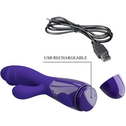 PRETTY LOVE - SNAPPY JUGENDVIBRATOR & G-SPOT-STIMULATOR VIOLETT