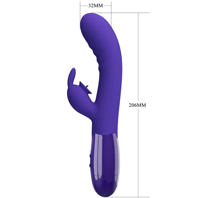 PRETTY LOVE - CERBERUS YOUTH VIOLET RABBIT VIBRATOR - Vanelion Paradise