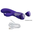 PRETTY LOVE - CERBERUS YOUTH VIOLET RABBIT VIBRATOR - Vanelion Paradise