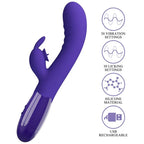 PRETTY LOVE - CERBERUS YOUTH VIOLET RABBIT VIBRATOR - Vanelion Paradise