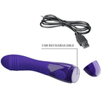 PRETTY LOVE - ELEMENTAL YOUTH VIOLET VIBRATOR DILDO - Vanelion Paradise