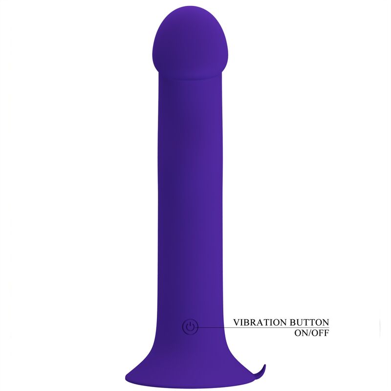 PRETTY LOVE - MURRAY YOUTH VIBRIERENDER DILDO & WIEDERAUFLADBARER VIOLETT