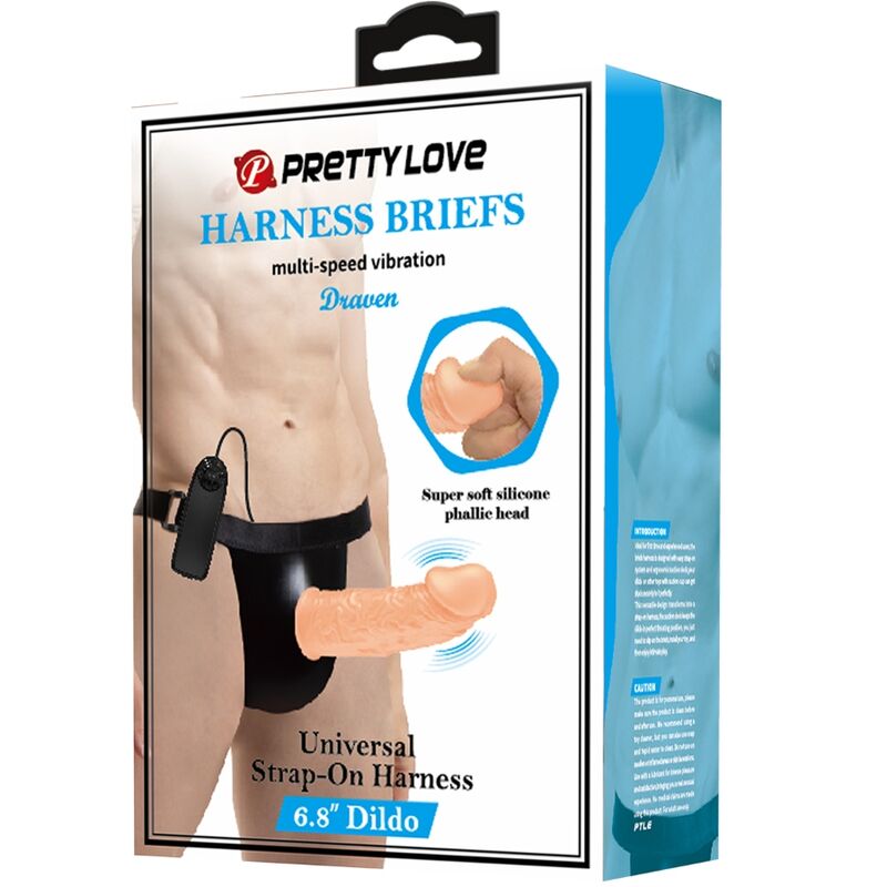 PRETTY LOVE - GURT-HOSE MIT VIBRATIONSDILDO INKLUSIVE