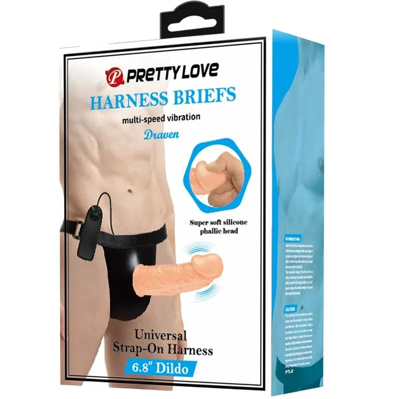 PRETTY LOVE - GURT-HOSE MIT VIBRATIONSDILDO INKLUSIVE - Vanelion Paradise