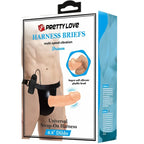 PRETTY LOVE - GURT-HOSE MIT VIBRATIONSDILDO INKLUSIVE - Vanelion Paradise