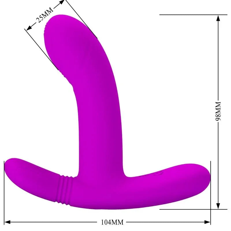 PRETTY LOVE - GERI KLITORIS MASSAGER ROSA FERNBEDIENUNG - Vanelion Paradise