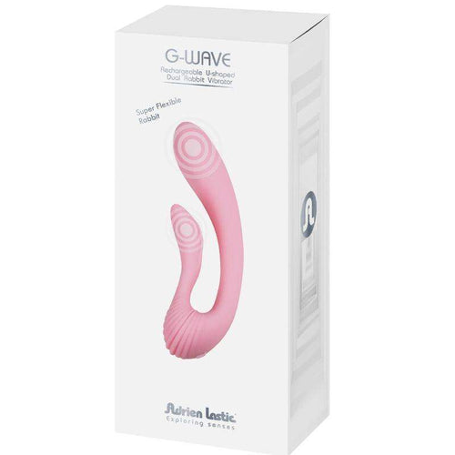 ADRIEN LASTIC - G-WAVE DUAL RABBIT VIBRATOR ROSA - Vanelion Paradise