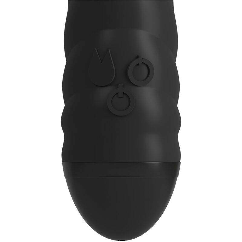 ADRIEN LASTIC - TWISTER VIBRATOR UND ROTATOR MASSAGER RABBIT SCHWARZ - Vanelion Paradise