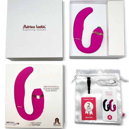 ADRIEN LASTIC - MY·G KLITORISAUGER UND G-SPOT-STIMULATOR ROSA