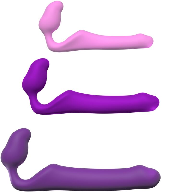 ADRIEN LASTIC  QUEENS STRAP-ON FLEXIBEL VIOLETT GRÖSSE M