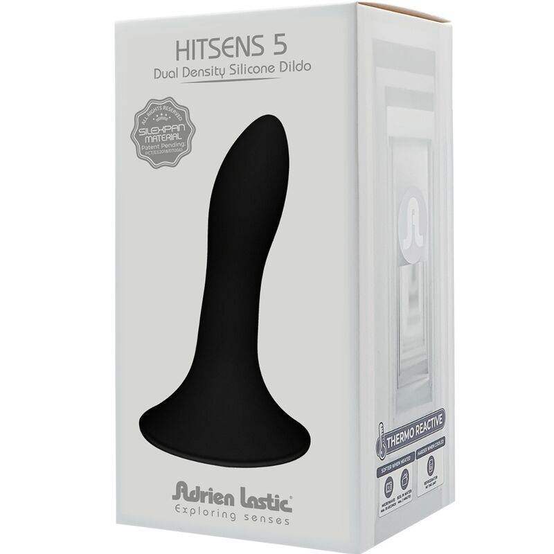 ADRIEN LASTIC - HITSENS 5 SILIKONDILDO SCHWARZ - Vanelion Paradise