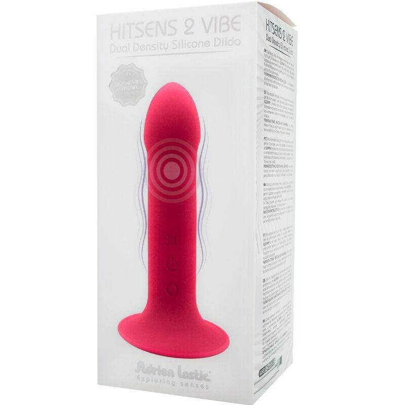 ADRIEN LASTIC - HITSENS VIBE 2 SILIKONDILDO ROSA - Vanelion Paradise