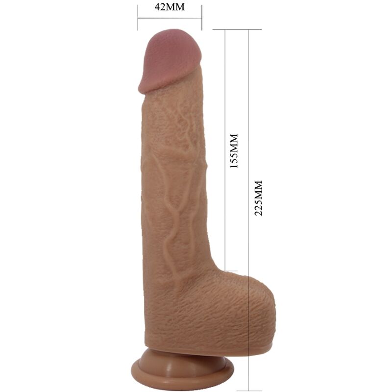 PRETTY LOVE - TOMMY REALISTISCHER DILDO-VIBRATOR 22.5 CM