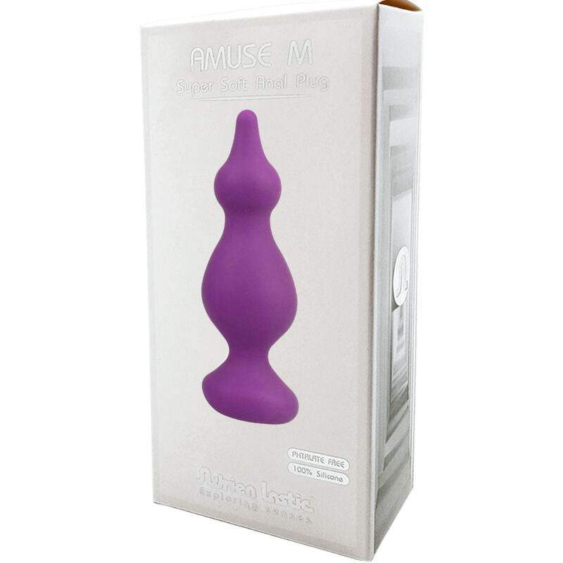 ADRIEN LASTIC - AMUSE ANAL PLUG VIOLETTES SILIKON GRÖSSE M - Vanelion Paradise