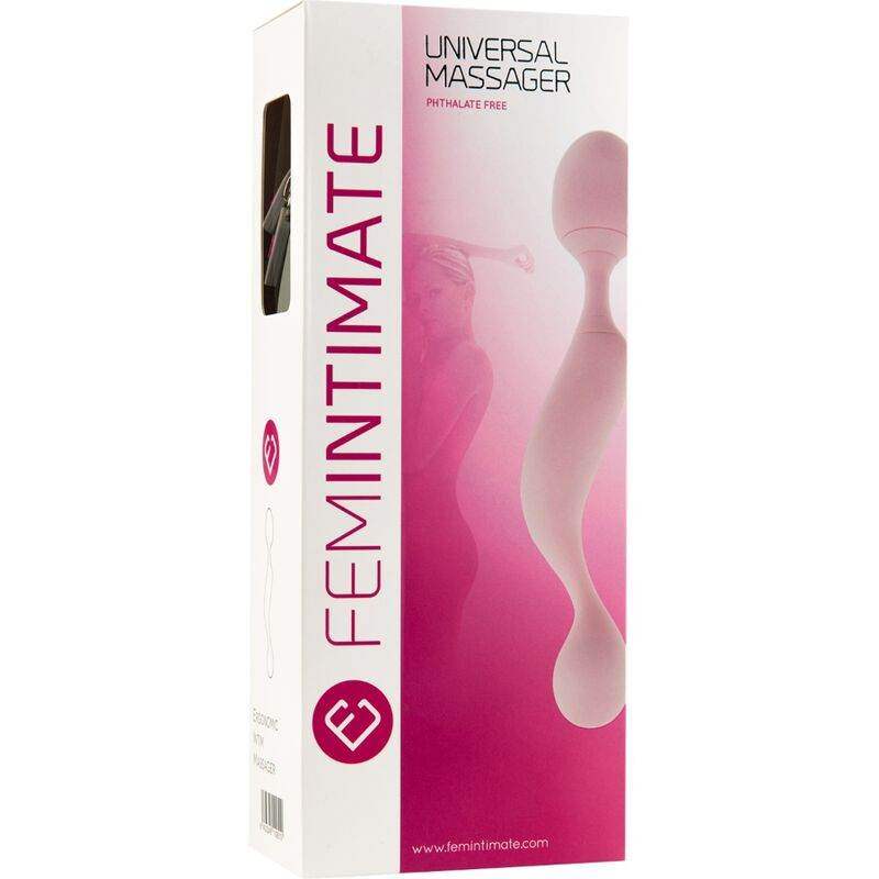 FEMINTIMATE - UNIVERSAL-MASSAGER-SILIKON-VIBRATOR ROSA - Vanelion Paradise