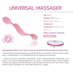 FEMINTIMATE - UNIVERSAL-MASSAGER-SILIKON-VIBRATOR ROSA - Vanelion Paradise