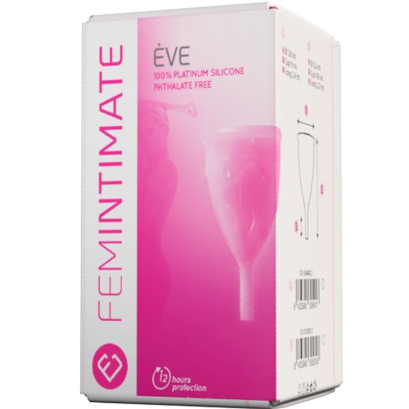 FEMINTIMATE - EVE SILIKON-MENSTRUATIONSTASCHE - GRÖSSE S