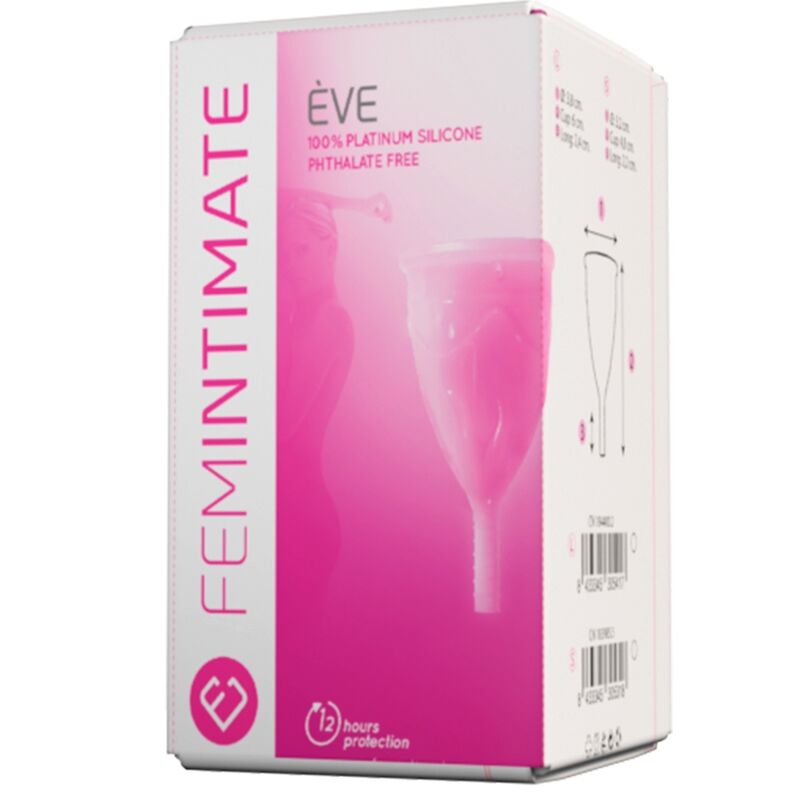 FEMINTIMATE - EVE SILIKON-MENSTRUATIONSTASCHE - GRÖSSE L