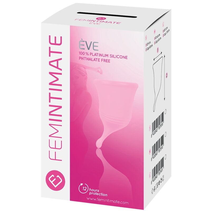 FEMINTIMATE - EVE NEUE SILIKON-MENSTRUATIONSTASCHE - GRÖSSE L