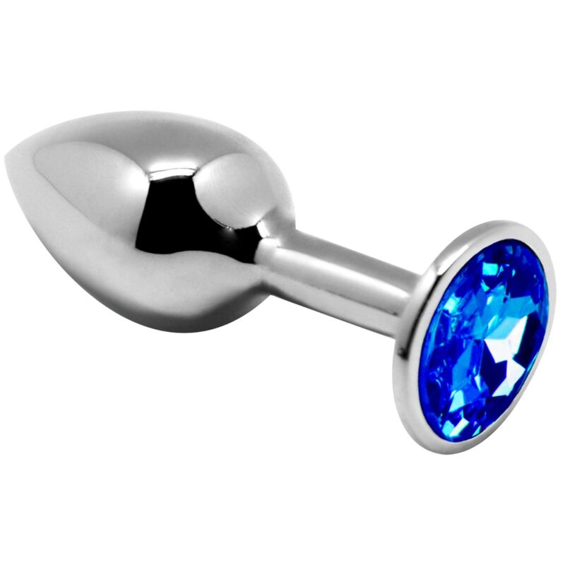 ALIVE - ANAL PLEASURE MINI PLUG METALL BLAU GRÖSSE S