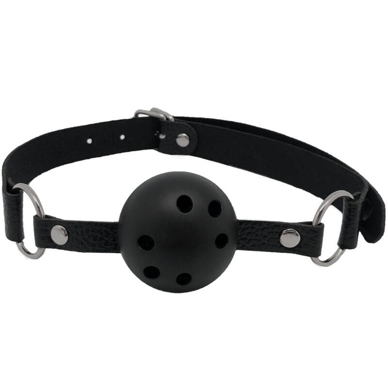 ALIVE  DISCRETION ATMUNGSAKTIVER GAG SCHWARZ