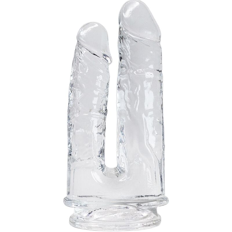 ALIVE - IMPERIUM DOPPELTER REALISTISCHER PENIS TRANSPARENT 12/14 CM