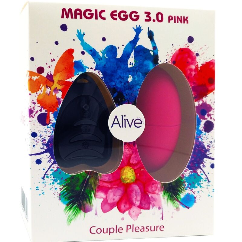 ALIVE - MAGIC EGG 3.0 VIBRIERENDES EI MIT FERNBEDIENUNG ROSA