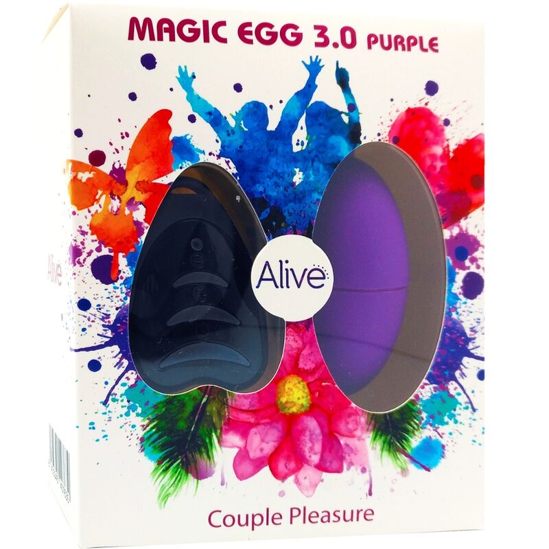 ALIVE  MAGIC EGG 3.0 VIBRIERENDES EI MIT FERNBEDIENUNG VIOLETT