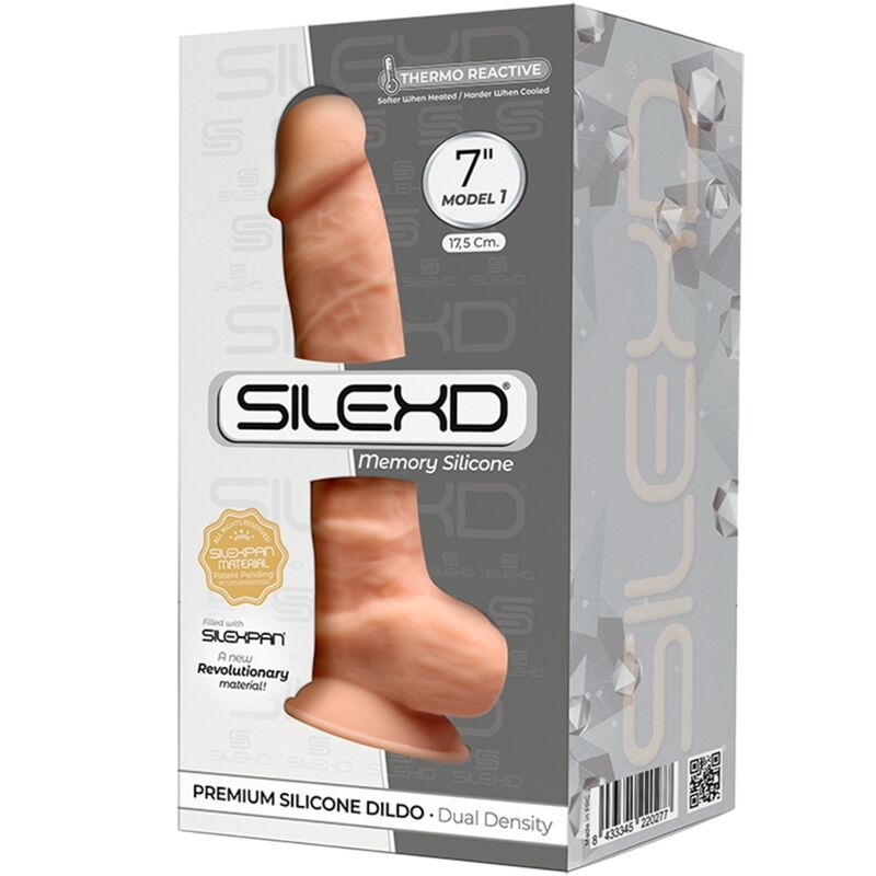 SILEXD - MODEL 1 REALISTISCHER PENIS PREMIUM SILEXPAN SILIKON 17.5 CM