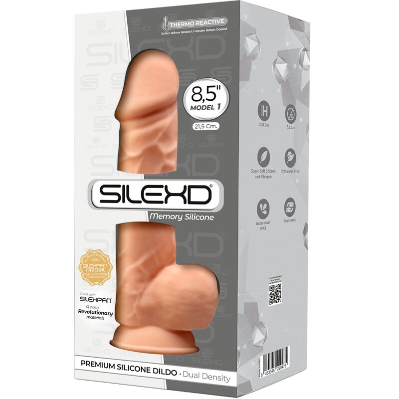 SILEXD - MODEL 1 REALISTISCHER PENIS PREMIUM SILEXPAN SILIKON 21.5 CM