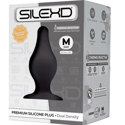 SILEXD - MODELL 2 ANALPLUG PREMIUM SILEXPAN SILIKON PREMIUM THERMOREAKTIVE GRÖSSE M