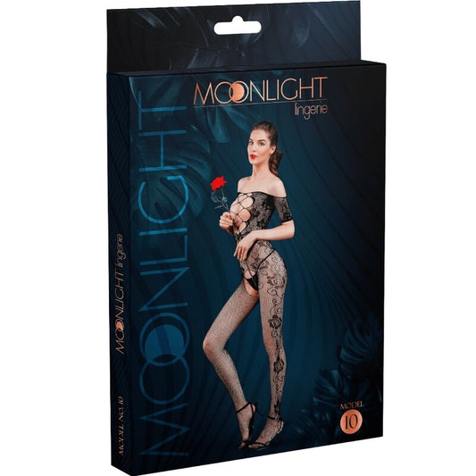 MOONLIGHT - MODEL 10 BODYSTOCKING SCHWARZ EINE GRÖSSE