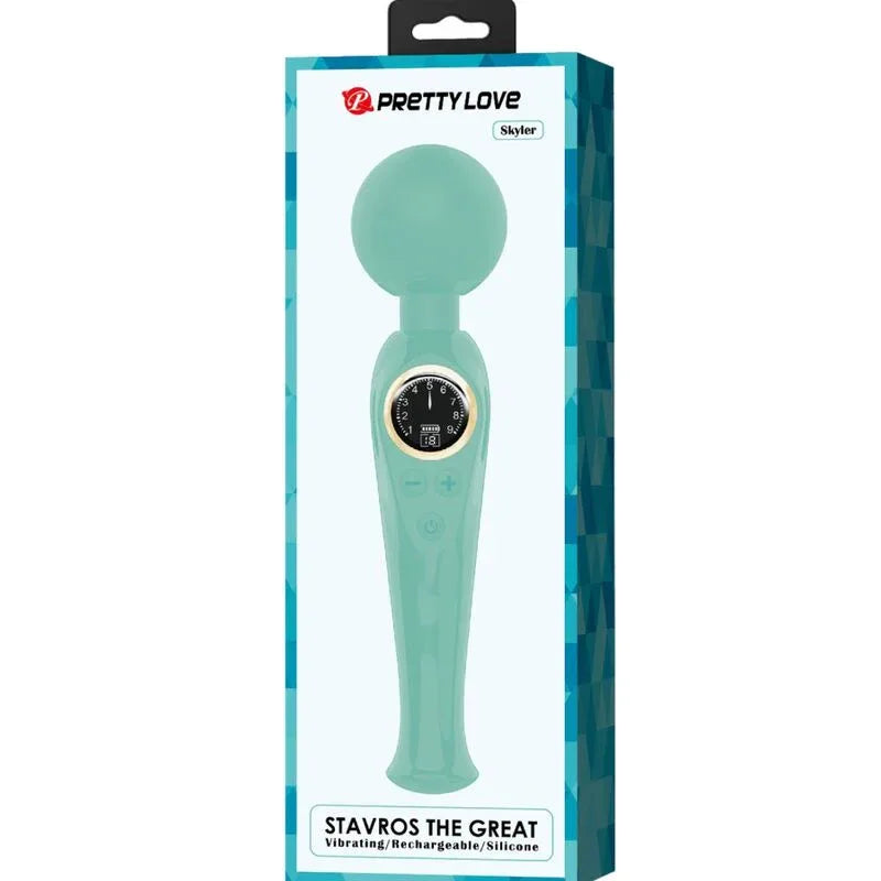 PRETTY LOVE - SKYLER GREEN WAND VIBRATOR - Vanelion Paradise