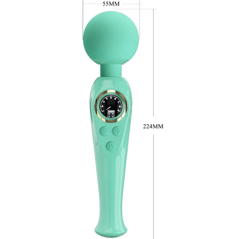 PRETTY LOVE - SKYLER GREEN WAND VIBRATOR - Vanelion Paradise