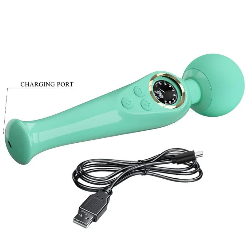 PRETTY LOVE - SKYLER GREEN WAND VIBRATOR - Vanelion Paradise
