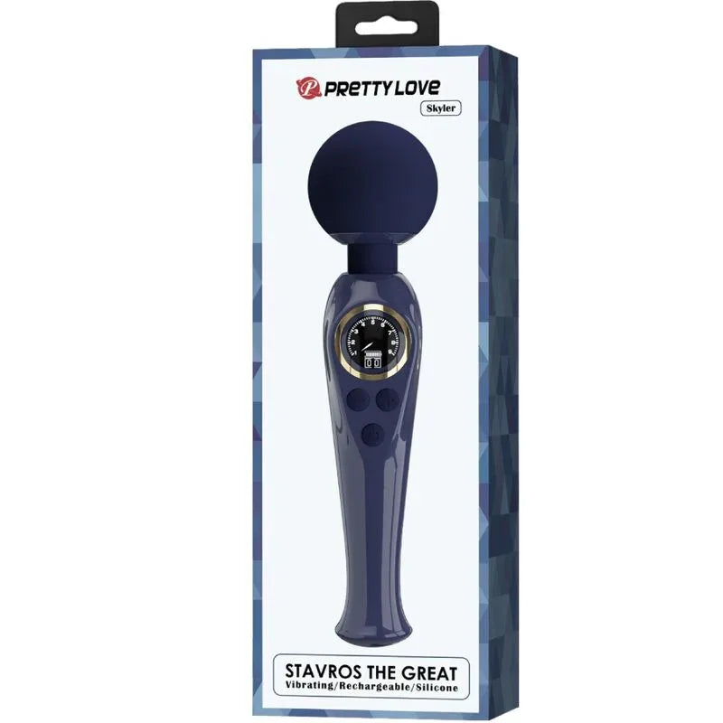 PRETTY LOVE - SKYLER VIBRATOR STAB BLAU - Vanelion Paradise