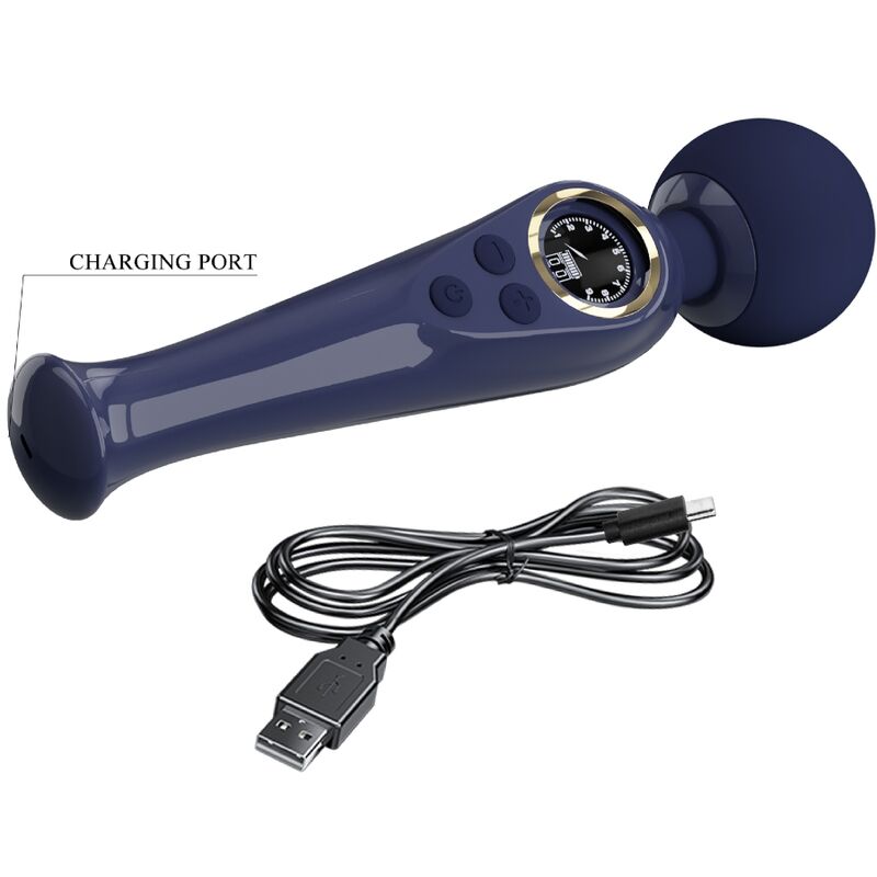 PRETTY LOVE - SKYLER VIBRATOR STAB BLAU