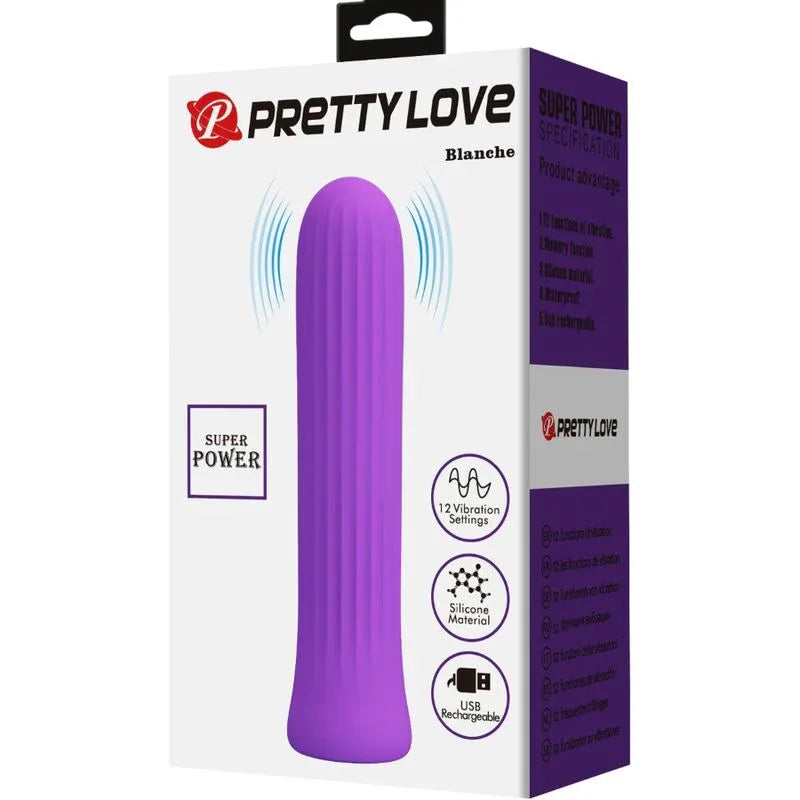 PRETTY LOVE - BLANCHE LILAC STIMULATOR VIBRATOR - Vanelion Paradise