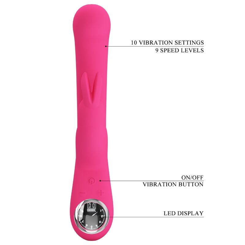 PRETTY LOVE - LAMAR RABBIT VIBRATOR & ROSA G-SPOT