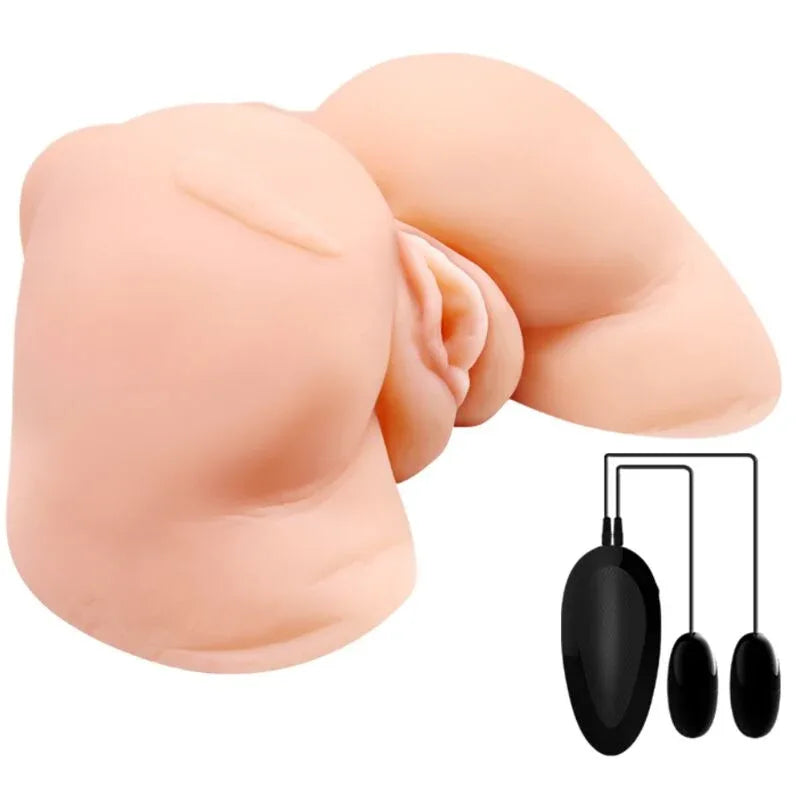 CRAZY BULL - VAGINA UND ANUS MIT REALISTISCHEM NETZ MIT VIBRATION - Vanelion Paradise