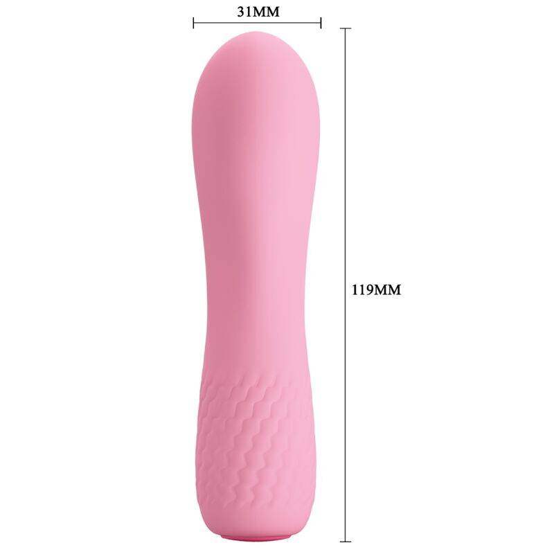 PRETTY LOVE - ALICE WIEDERAUFLADBARER VIBRATOR PINK - Vanelion Paradise