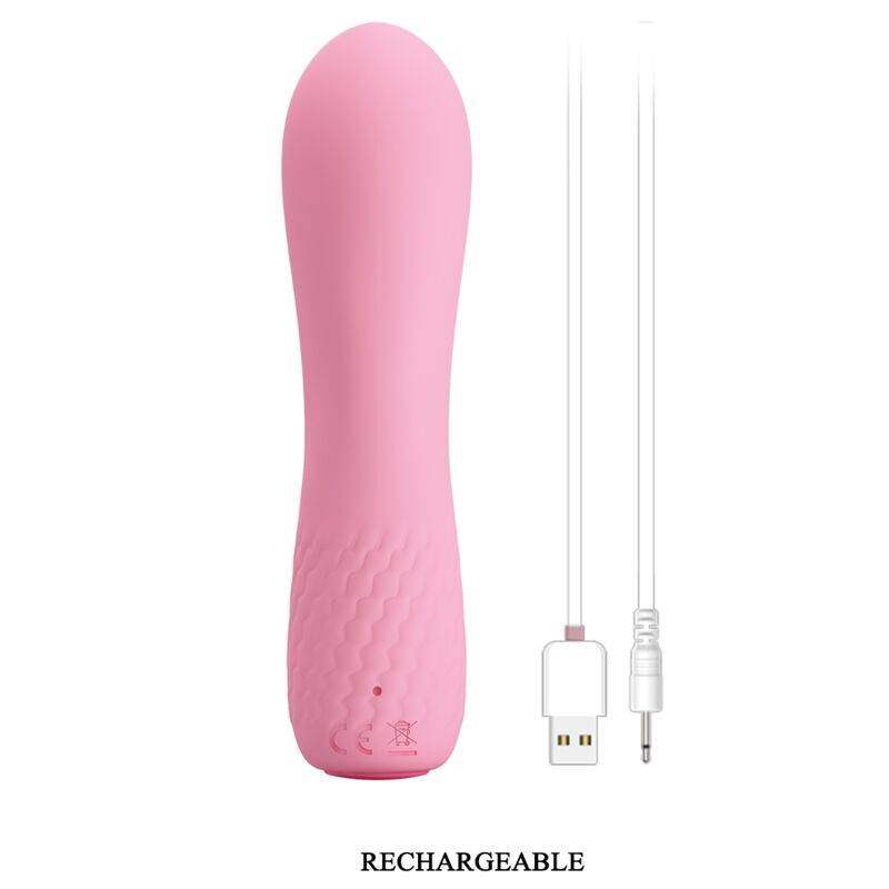 PRETTY LOVE - ALICE WIEDERAUFLADBARER VIBRATOR PINK - Vanelion Paradise
