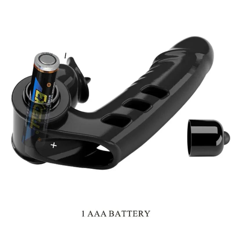 PRETTY LOVE - CORBIN SCHWARZE VIBRATOR-FINGERABDECKUNG - Vanelion Paradise