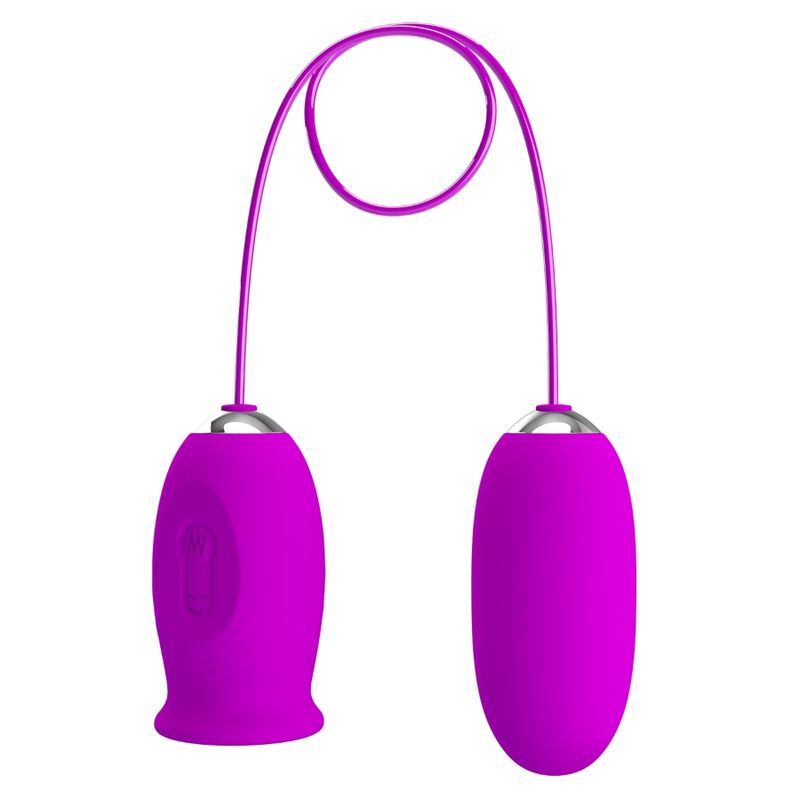 PRETTY LOVE - DAISY DUAL EGG WIEDERAUFLADBARER VIBRATOR LILA