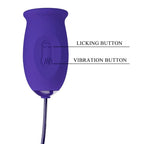 PRETTY LOVE - DAISY YOUTH VIOLET WIEDERAUFLADBARER VIBRATOR-STIMULATOR - Vanelion Paradise