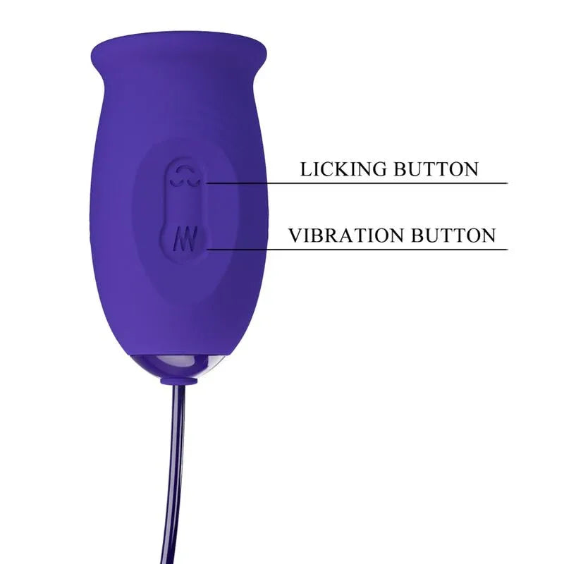 PRETTY LOVE - DAISY YOUTH VIOLET WIEDERAUFLADBARER VIBRATOR-STIMULATOR - Vanelion Paradise